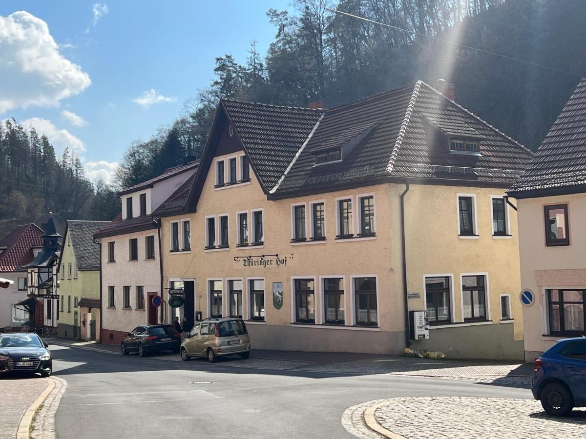 Hotel Thueringer Hof Ziegenrück Exteriér fotografie